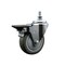 Service Caster 4 Inch Gray Polyurethane 10 MM Threaded Stem Caster with Brake SCC-TS20S414-PPUB-PLB-M1015 - alternate 1
